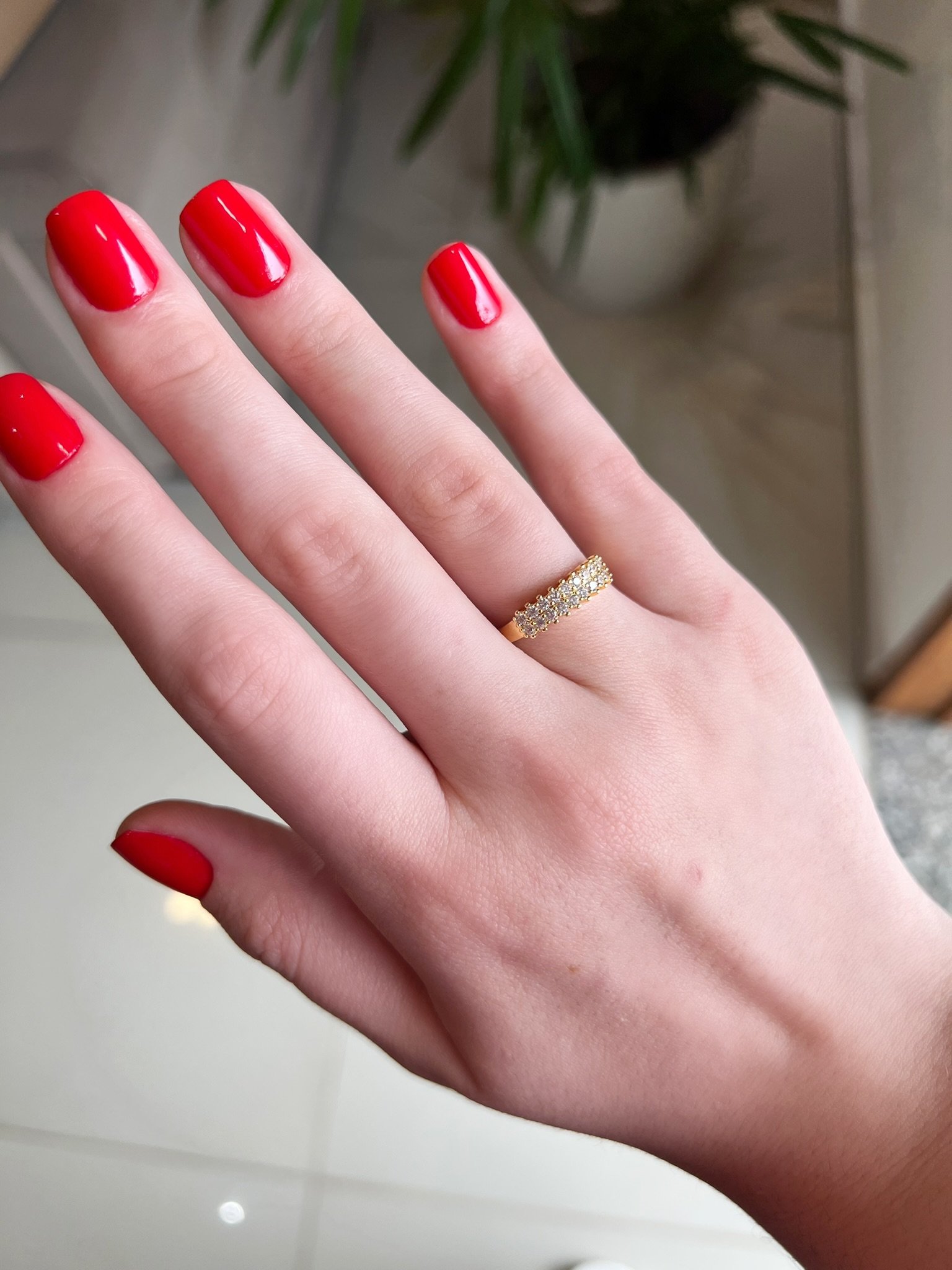 Aparador Duplo Banhado a Ouro 18k