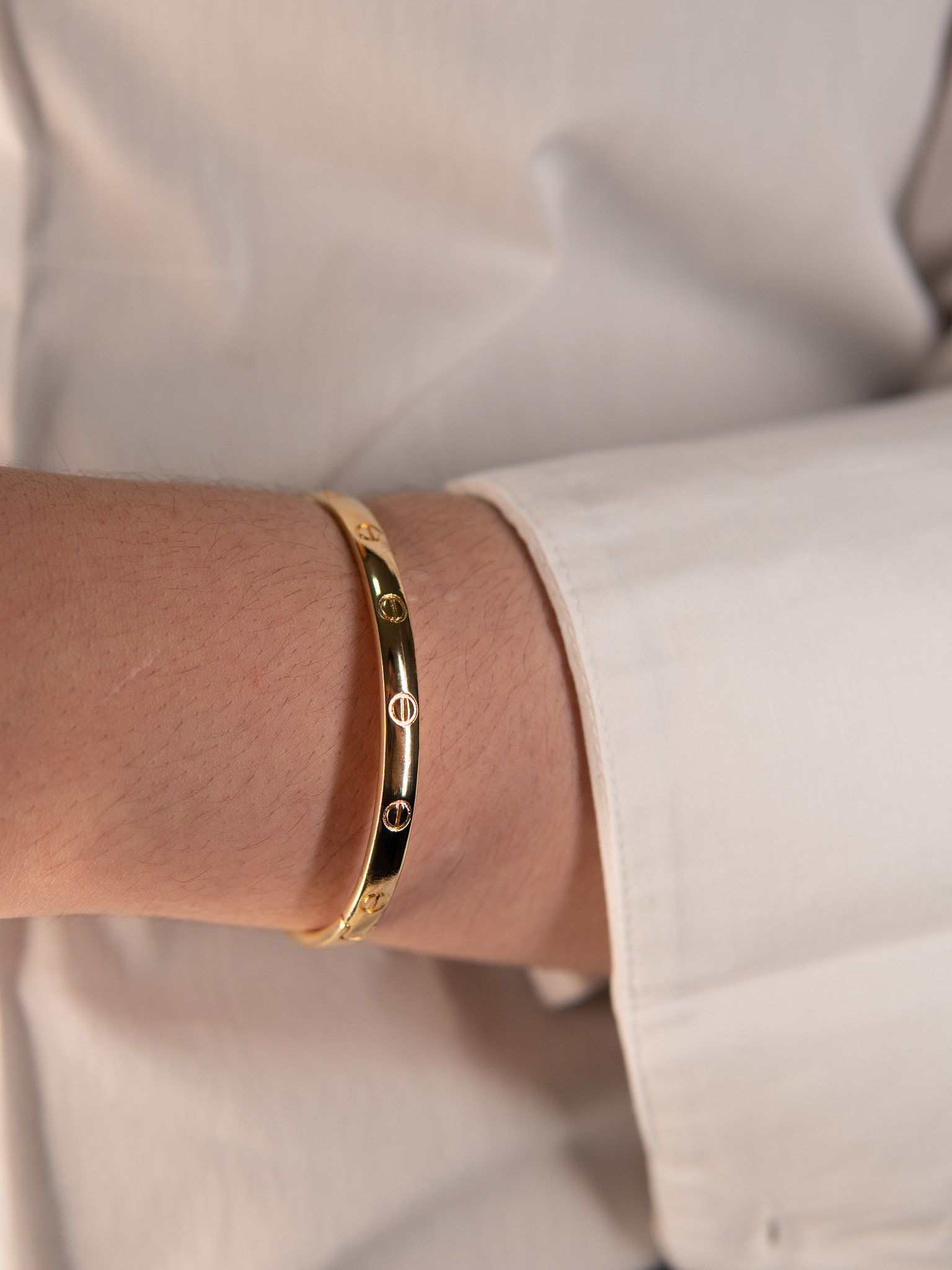 Bracelete Inspiração Semijoia Banhada a Ouro 18k