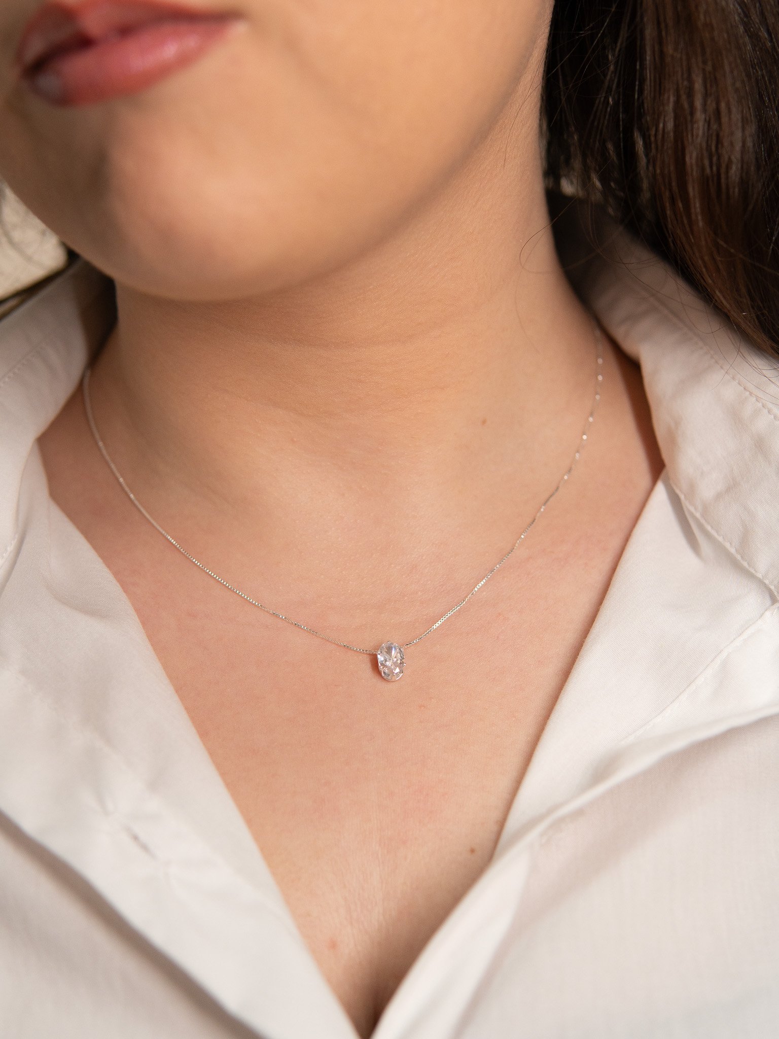 Conjunto Gota Prata 925