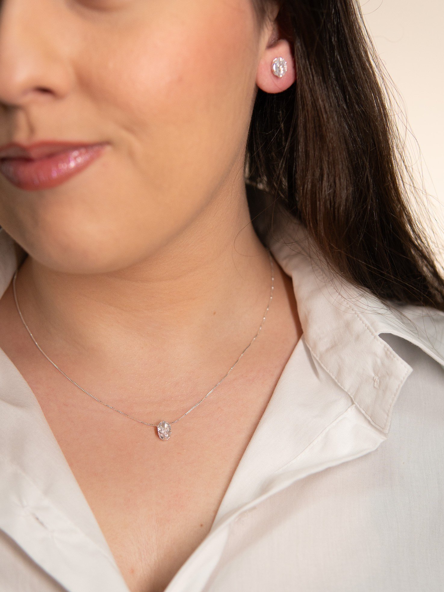 Conjunto Gota Prata 925