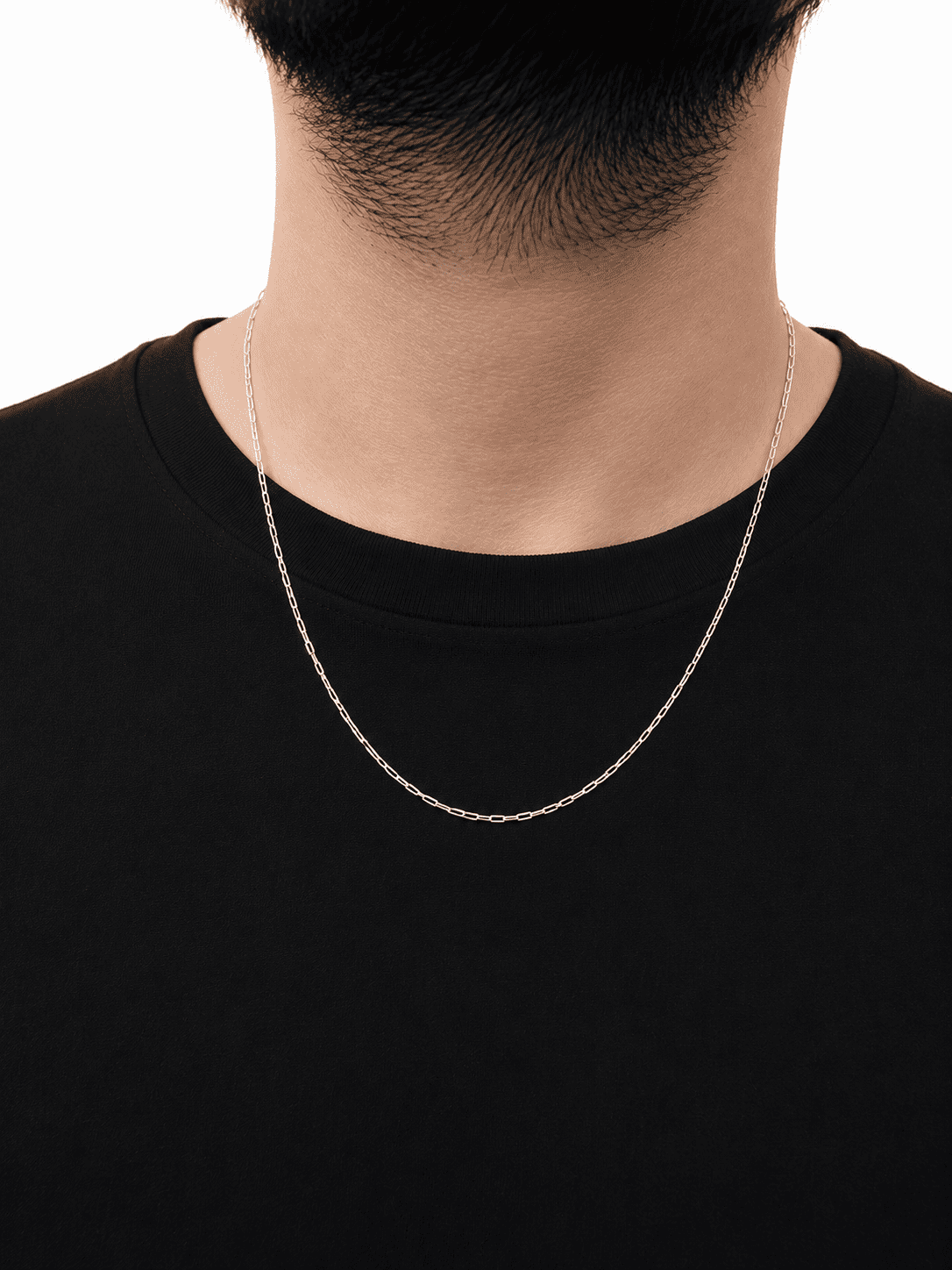 Corrente Masculina Elos Cadeados Prata 925