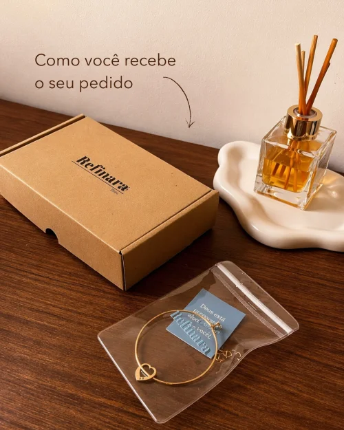 Kit Colar e Pulseira Malha Banhado a Ouro 18k