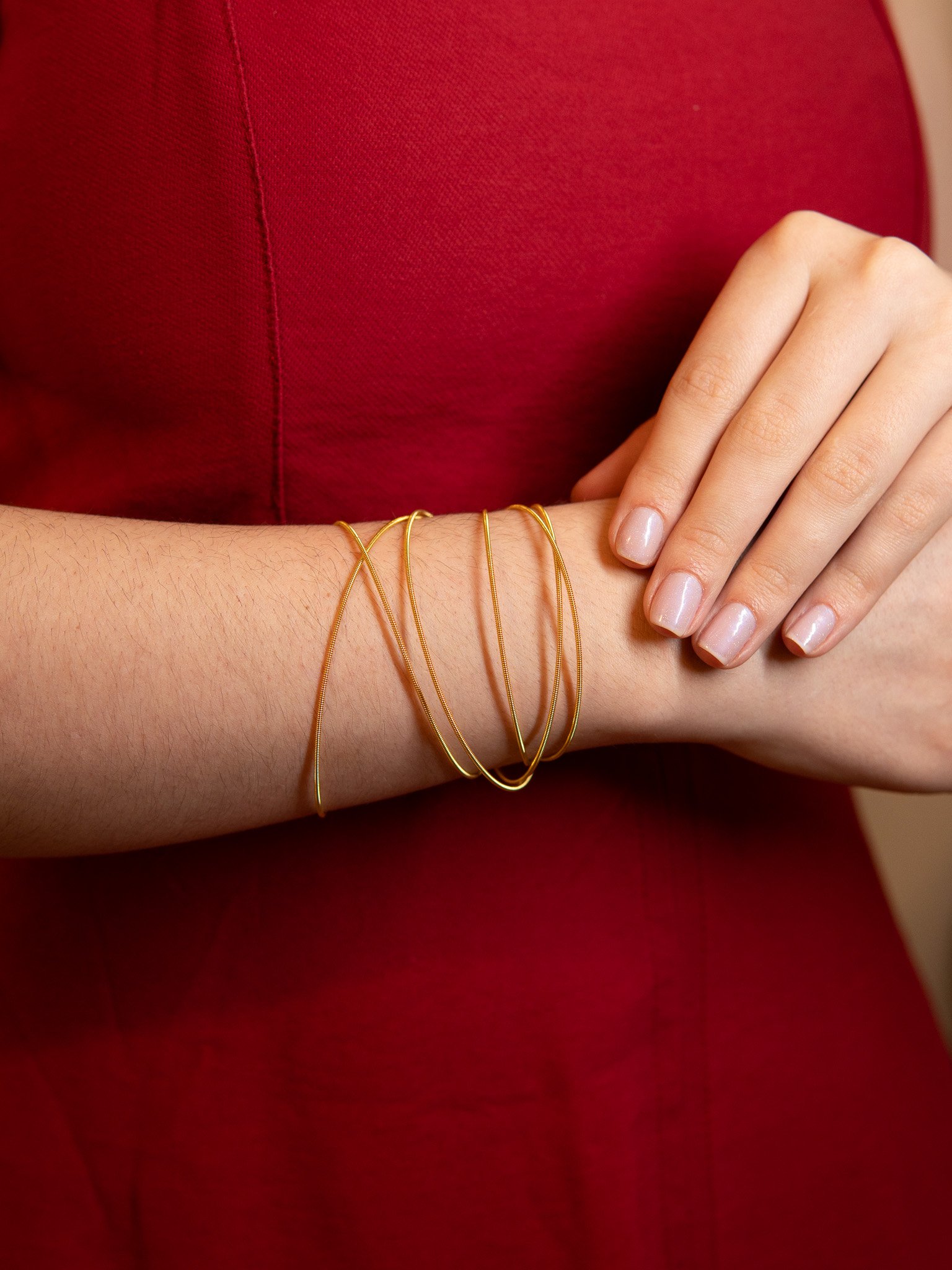 Corda de Violão Banhada a Ouro 18k