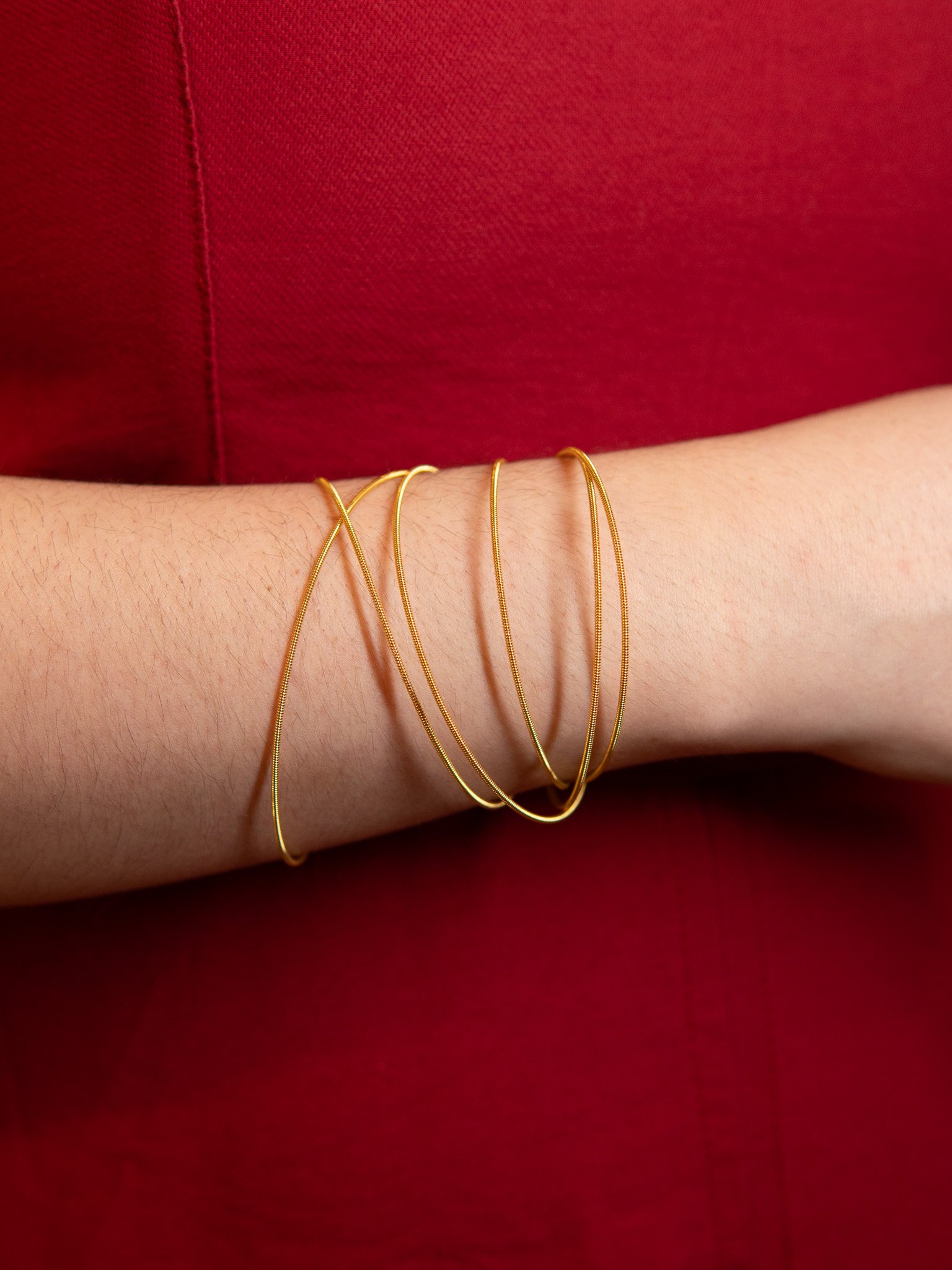 Corda de Violão Banhada a Ouro 18k