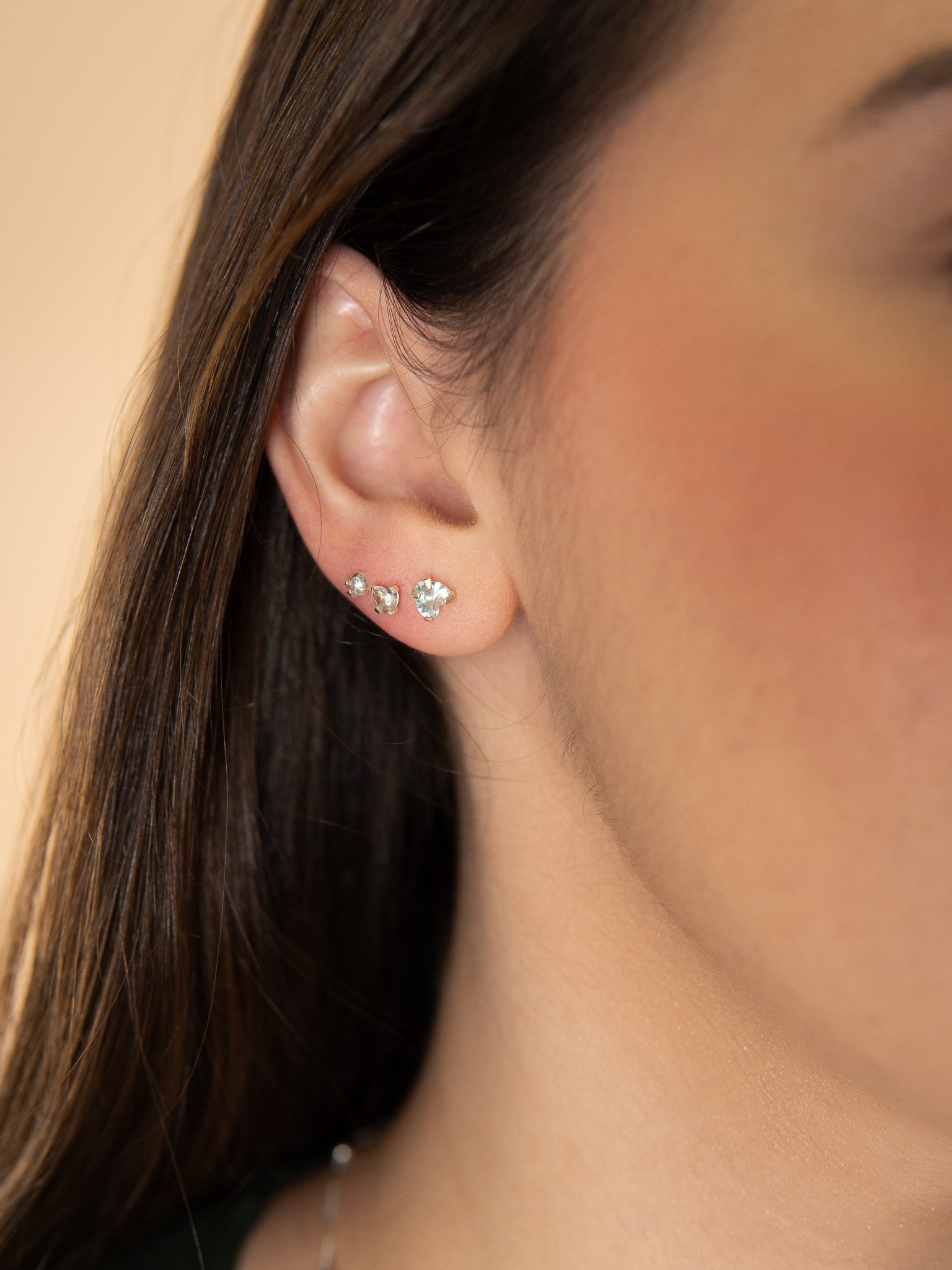 Dupla de Brincos Acqua Prata 925